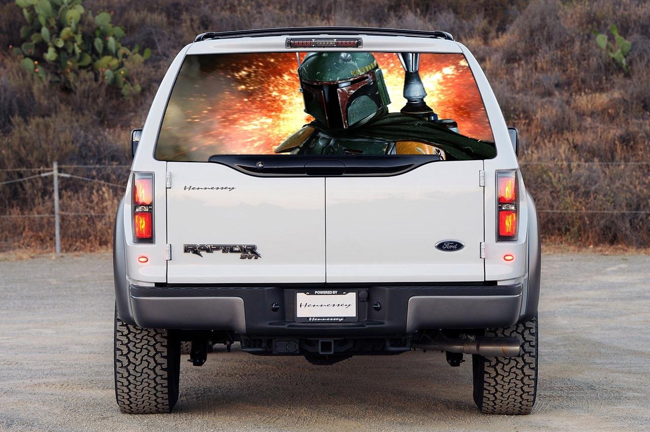 star wars rear window decals