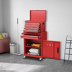 Goplus Tool Chest, 5 Drawers Rolling Tool Cabinet
