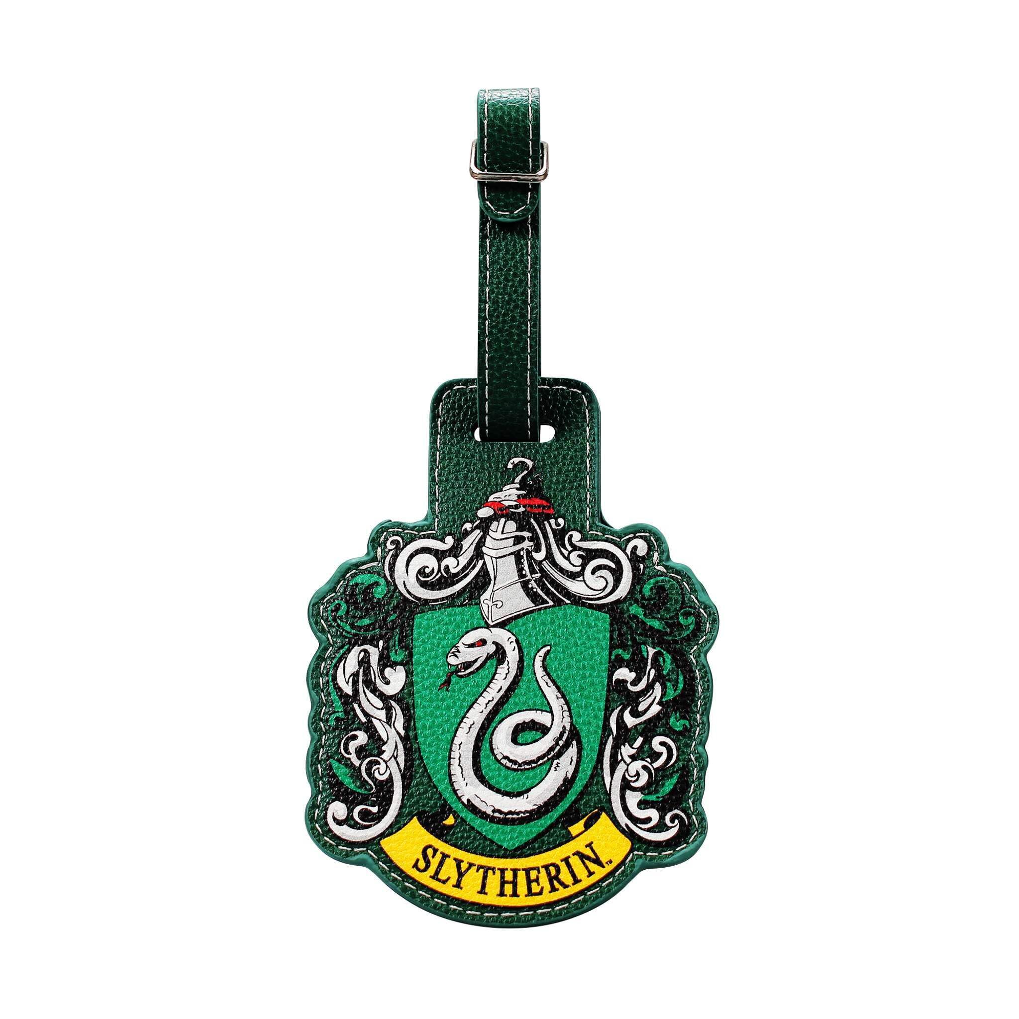 Half Moon Bay Harry Potter Luggage Tag | Luggage Tags for Suitcases & Luggage Labels for Suitcases | Harry Potter Gifts & Book Lover Gifts | Travel Accessories & Holiday Essentials | Slytherin