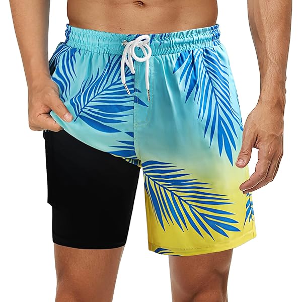 Funny Swim Trunks For Men Color-Changing Swim Trunks Temperature