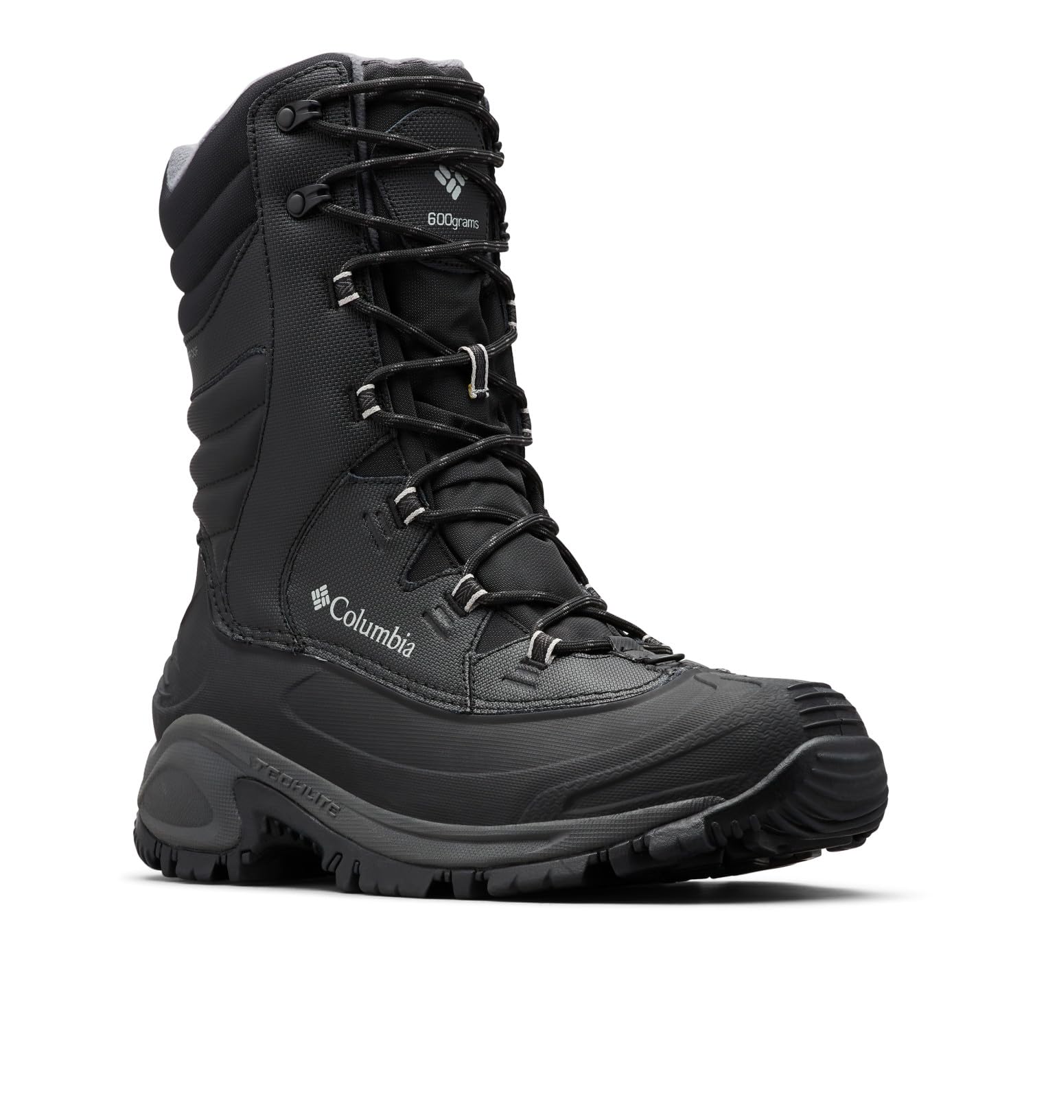 Photo 1 of Columbia Mens Bugaboo III XTM Waterproof Insulated Snow Boot, Black/Columbia Grey, 11.5