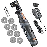 DIDUEMEM Cordless Tungsten Sharpener for TIG Welding-Matte Black | Cordless TIG Sharpener, 4 Angles (10&deg;-22.5&deg;), Fits 0.04-1/8", Rechargeable, Flat Grind/Cut-Off, No Setup, DIY