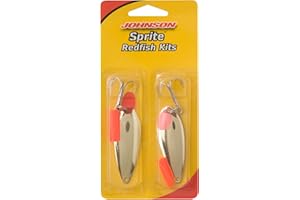 Berkley Johnson Sprite Fishing Hard Bait, Gold - Redfish Kit, 2 1/2in - 3/4 oz