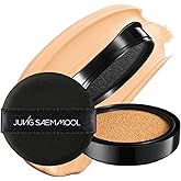 JUNG SAEM MOOL Essential Skin Nuder Cushion Refill | Natural Finish, Buildable Coverage Cushion Foundation by Korean Makeup Artist (Refill Only, 0.49 Fl Oz, SPF 50), 21 Medium