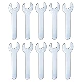 HARFINGTON 10pcs Small Wrench 11x70x1.5mm Metric