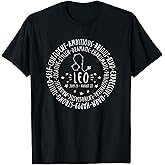 Leo Zodiac Shirt - Leo Constellation & Leo Sign Tshirt T-Shirt