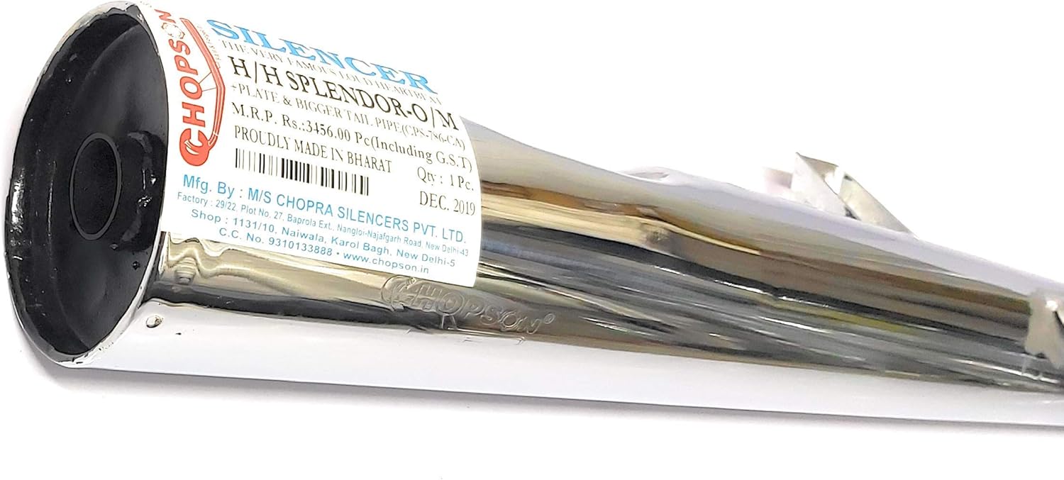 splendor silencer plate price