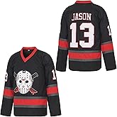 Men's 13 Jason Ice Hockey Jersey Halloween Stitched