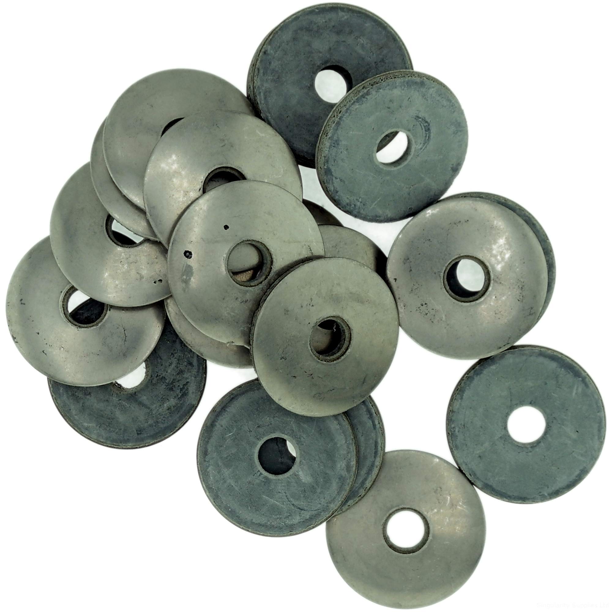 D8.5 (8.5mm x 25mm) Sealing Washer (Grey EPDM) - Stainless Steel (A2) (Pack of 20) — image 1