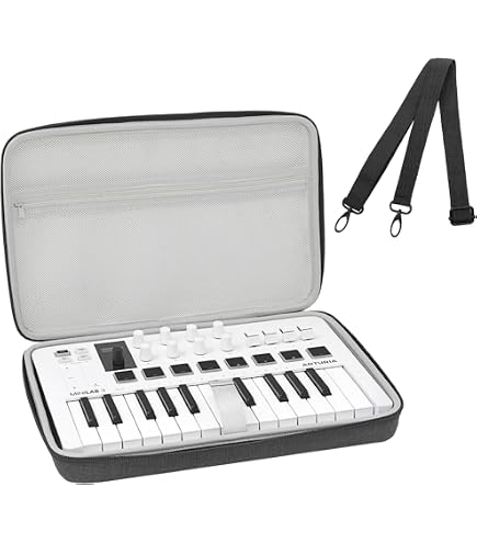 Amazon.com: Musiin Premium Velvet Midi Keyboard Case Compatible