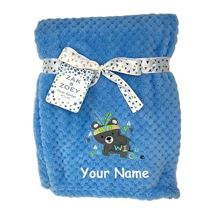 zak and zoey baby blanket