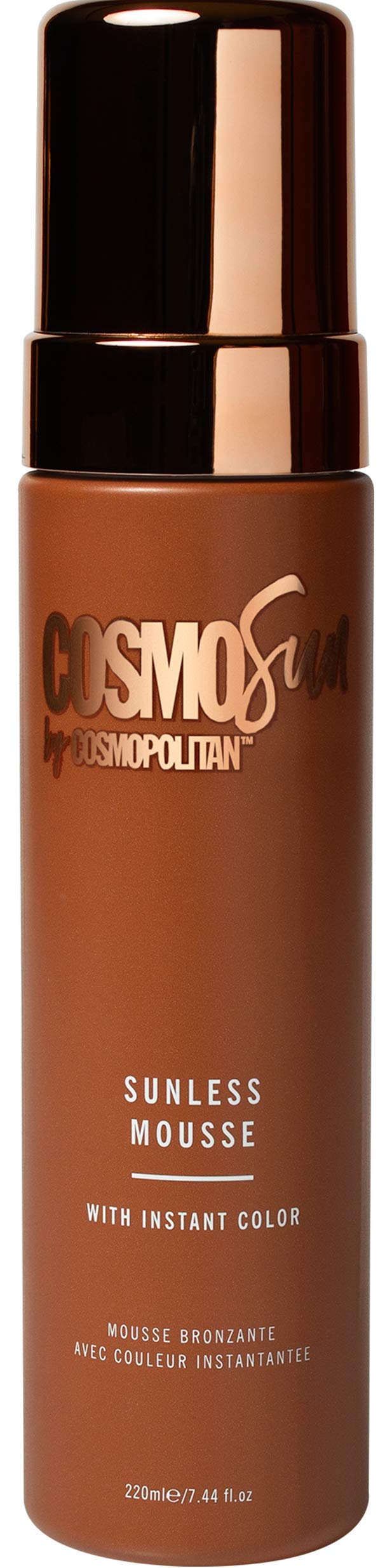 CosmoSun By Cosmopolitan Sunless Mousse With Instant Colour, 220ml.