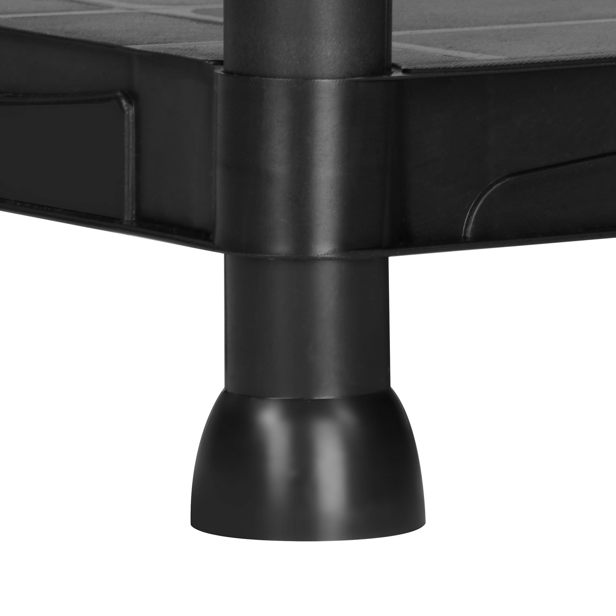 VonHaus 4 Tier Garage Shelving Unit With Wall Brackets (Pack Of 2