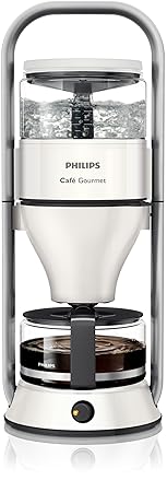 Philips HD5407/10 Café Gourmet Filter-Kaffeemaschine, Direkt-Brühprinzip, weiß
