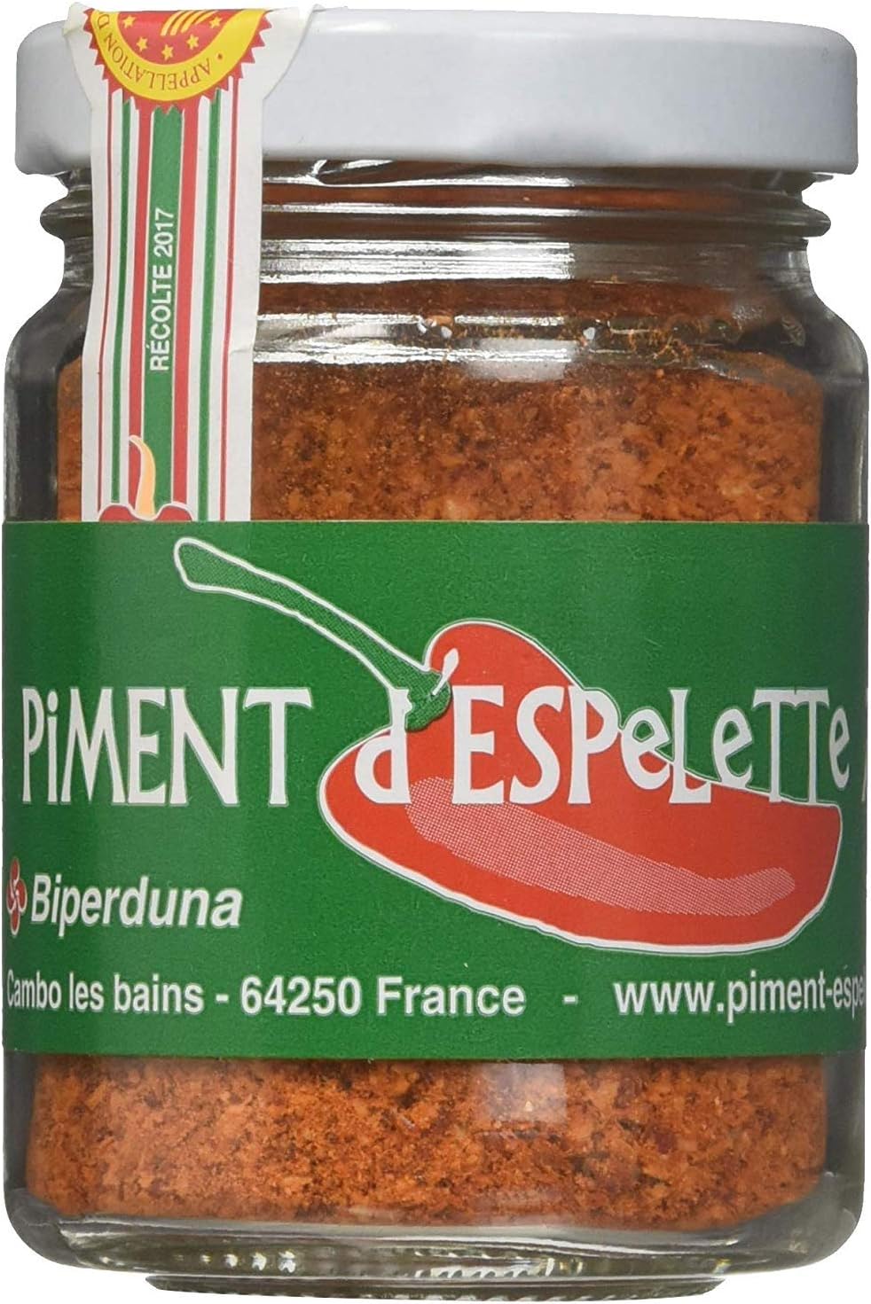 Piment d'Espelette - Red Chili Pepper Powder from France 1.41oz (6 Pack)