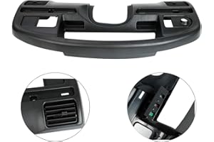 TYFYB Instrument Dash Cluster Bezel Dash Panel Trim Surround Replacement for (Diesel Engines Only) F4TZ 15044D70 C, F4TZ15044D70C Black For 94 97 F250 F350 F Super Duty with Diesel