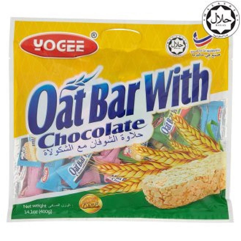 Yogee Oat Bar with Chocolate 400g (628MART) (1 Pack) Buy