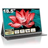 18.5 Inch Portable Monitor for Laptop, FHD 1080P