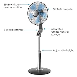 Rowenta Turbo Silence Standing Floor Fan with