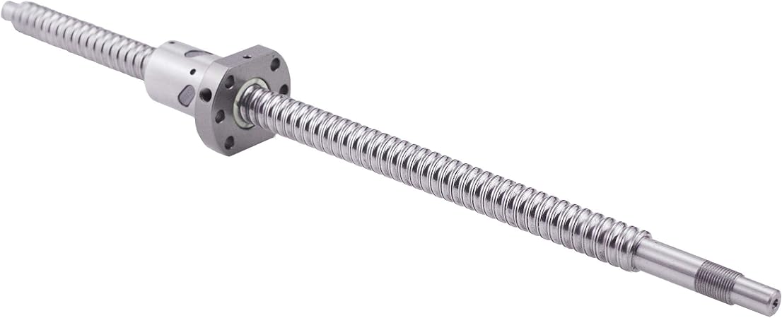 Lot De 2 Vis à Billes HGR20 Pour Rail Linéaire + Tiges RM1605/RM1610 De 600mm, Idéal Pour CNC