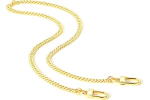 jiesinlov Purse Chain Strap CrossBody Handbag Shoulder Bag Strap Replacement Straps, with Metal Buckles (A 43.3in)