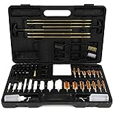 GUGULUZA Universal Gun Cleaning Kit for All Guns, Hunting Rifle Handgun Pistol Shot Gun Cleaning Supplies for All Caliber, Po
