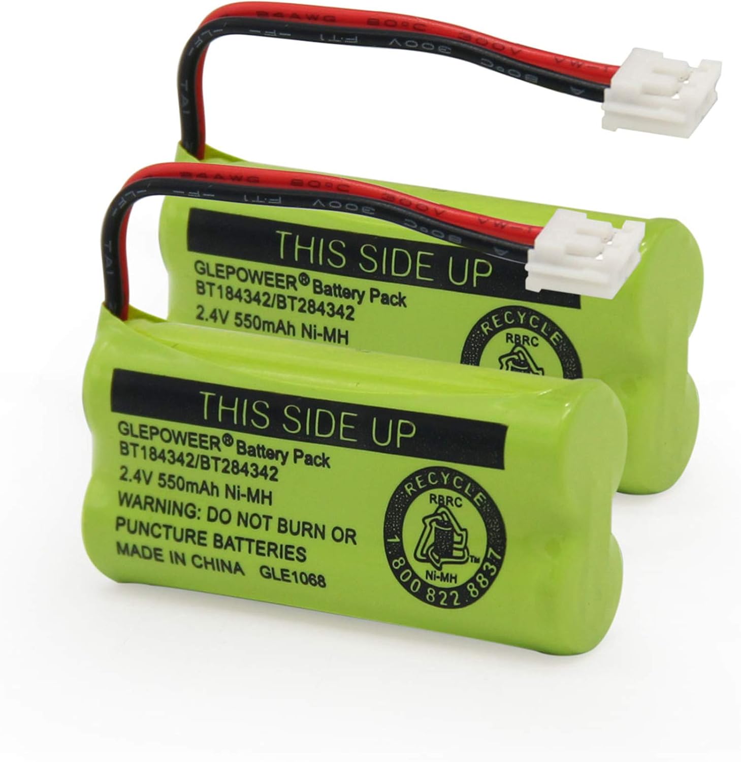 BT184342/BT284342 Cordless Phone Battery Pack Compatible with BT18433/BT28433 BT1011