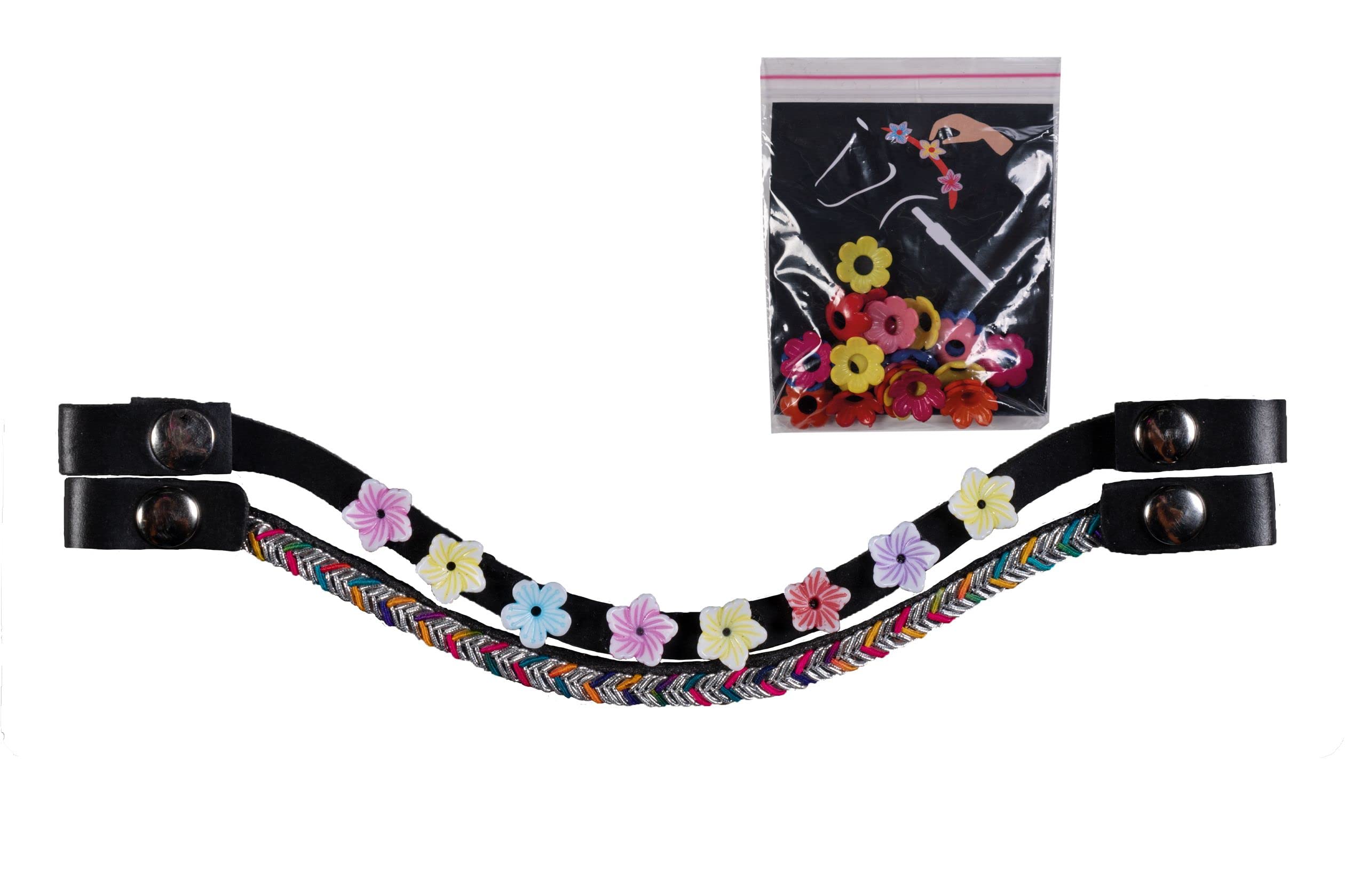 HKM Hobby Horsing Headband Flower One Size