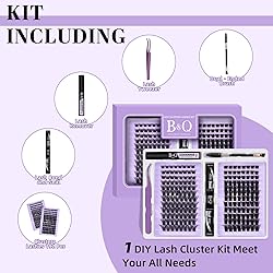 B&Q Lash Extension Kit 192 pcs Eyelash Extension