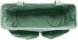 IGNPION Canvas Bedside Hanging Storage Organizer Caddy Green view 3