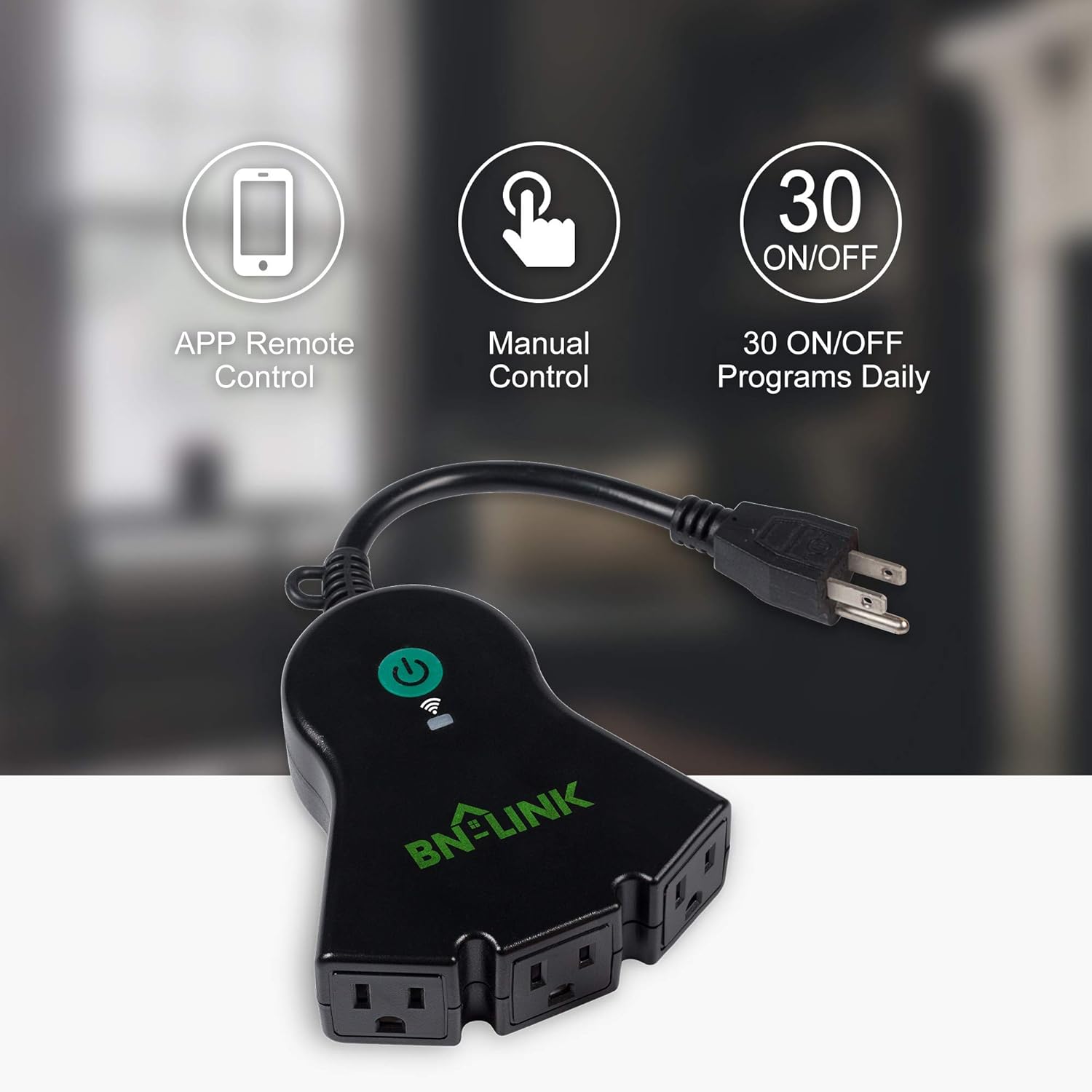 BN-LINK Smart WiFi Heavy Duty Outdoor Outlet, Timer and Countdown Function, No Hub Required for Outdoor Lights, Compatible with Alexa and Google Assistant (Outdoor) 2.4 GHz Network only: Industrial & Scientific