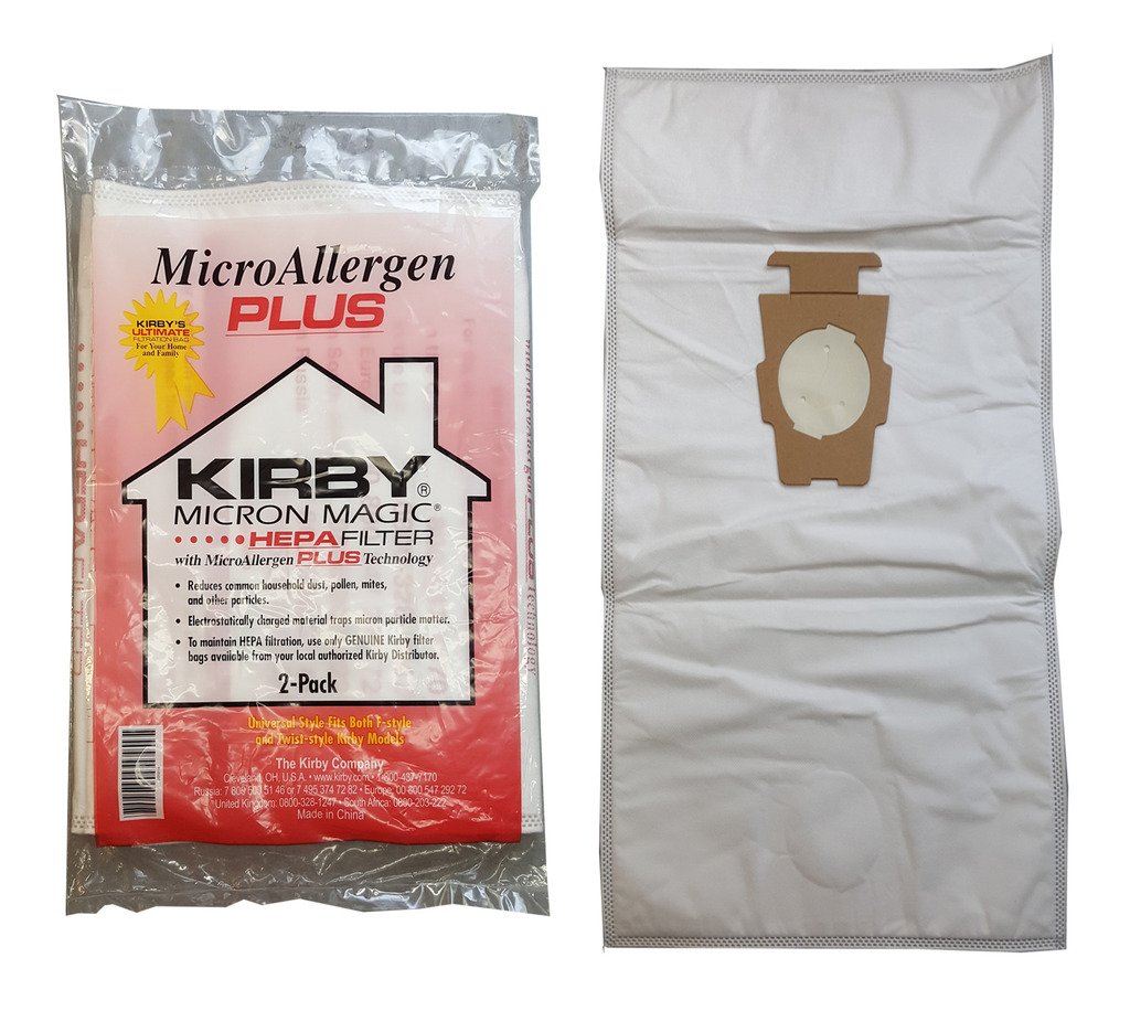 Kirby Micron Magic Micro Allergen Plus HEPA Vacuum Filter Bags Package