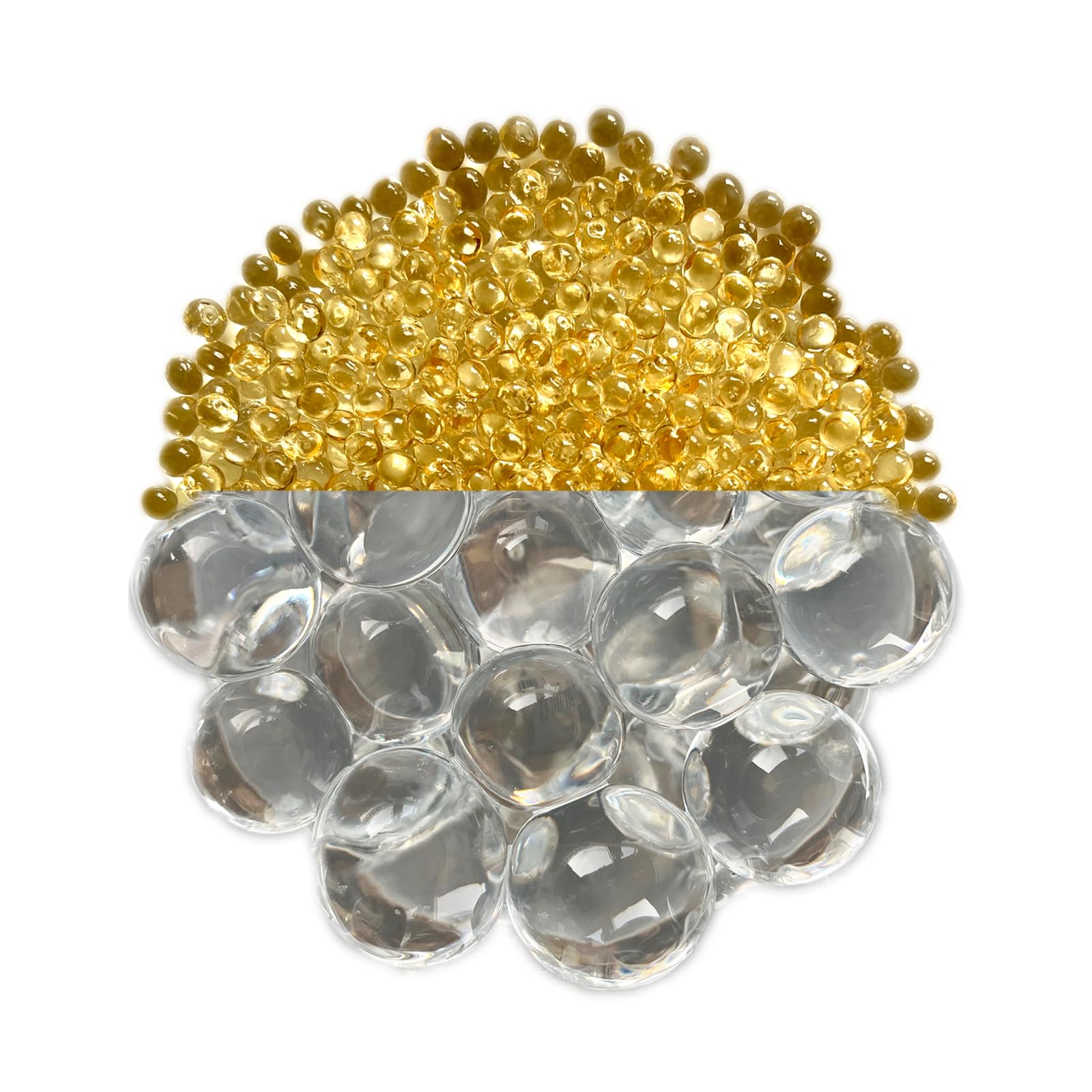 trendfinding 500 g Water Retaining Decorative Granules Crystal, Grain Size 6-8 mm, Decoration for Flowers and Plants, Very Economical, Versatile