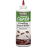 Harris 8 oz Diatomaceous Earth Crawling Insect Killer &mdash; 100% Natural Dust for Ants, Roaches, Bed Bugs, Fleas &mdash; Indoor &amp; Outdoor Use