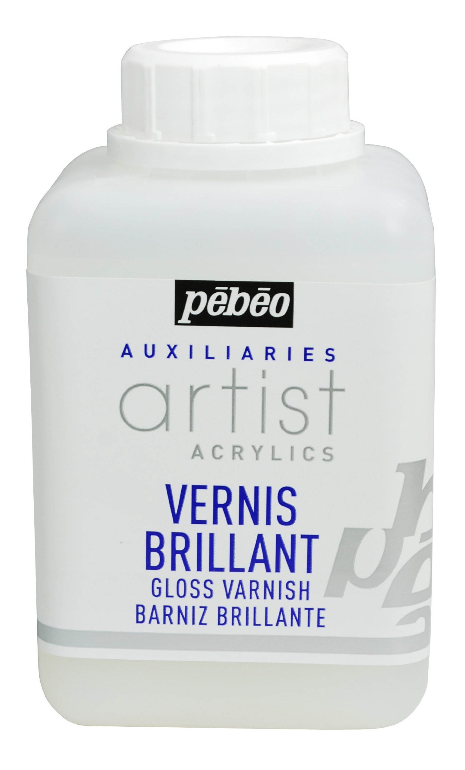 Pebeo 520250 500 ml Gloss Varnish, Transparent