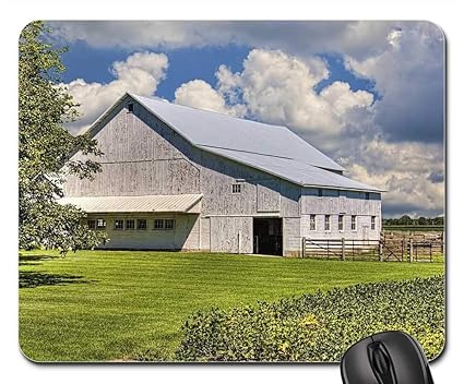 Amazon Com Mouse Pads Barn Rustic Barns Weathered Ohio Digital