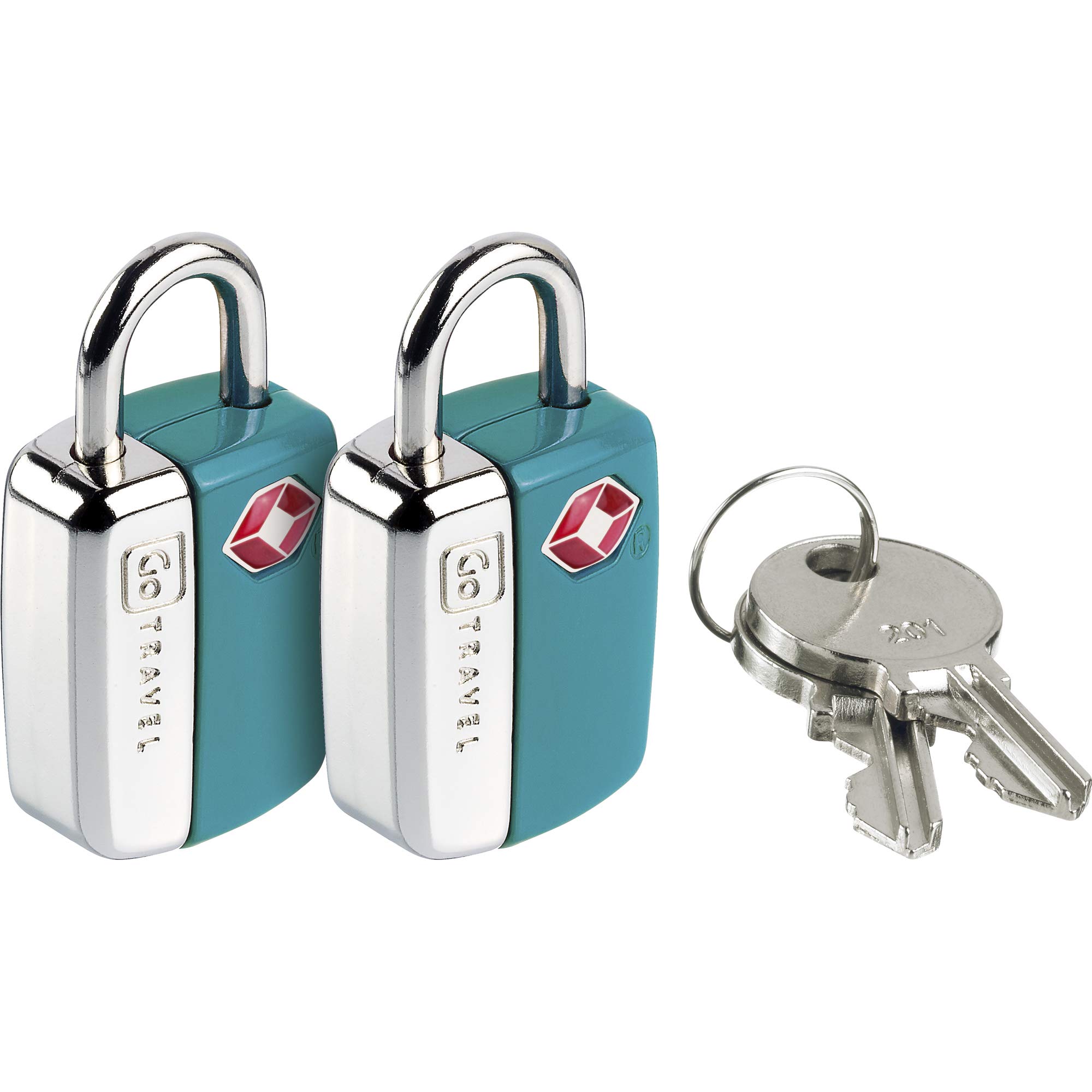 Go Travel Mini Glo Travel Sentry Locks (supplied in assorted colours) Go 339 - Twin pack