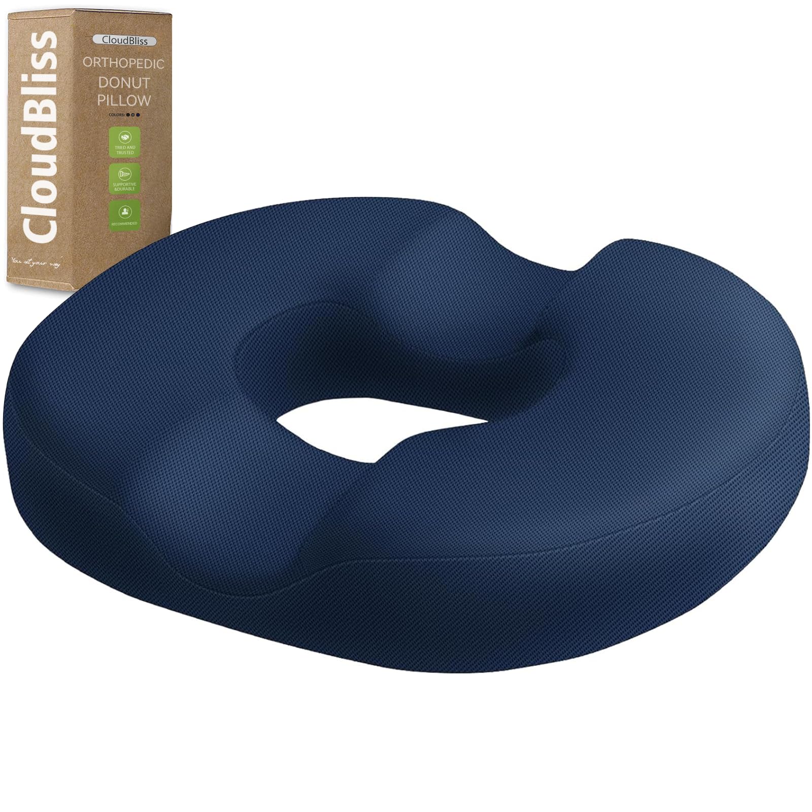 CloudBliss Donut Pillow Seat Cushion Chair Pad for