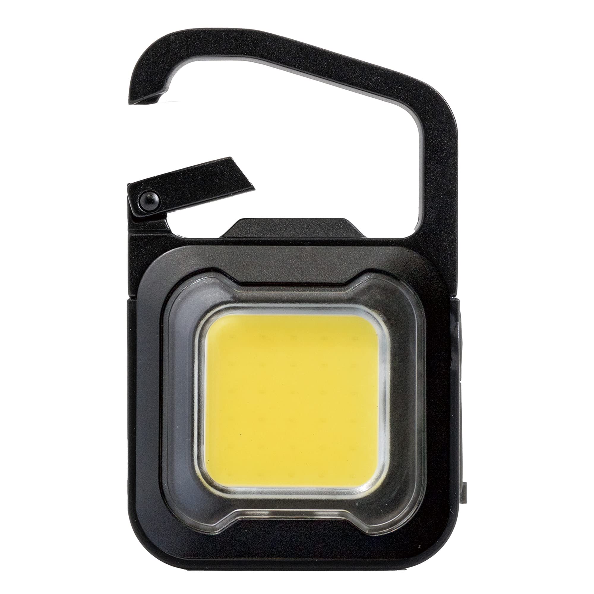 ムサシ 充電式スーパーフラッシュライト 6W 防水仕様 ブラック COB-WL005BK 投光器 防犯 防水 IP65相当 作業灯 ミニ懐中電灯 USB Type-C充電 小型 軽量商品画像