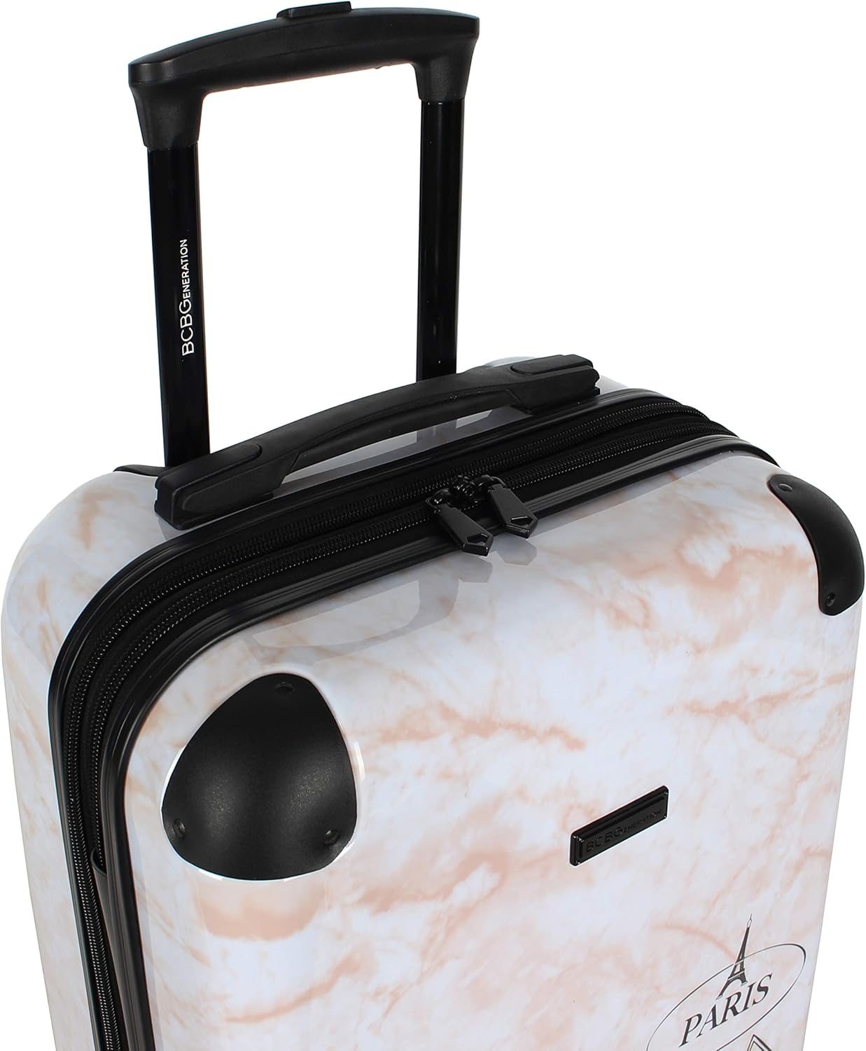 large marble suitcase
