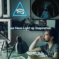 Eyes Neon Signs, LED The Eye of Horus Neon Light