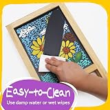 Chalkola Liquid Chalk Pens 10 Pack Gold Silver 1mm Tip Extra Fine view 7