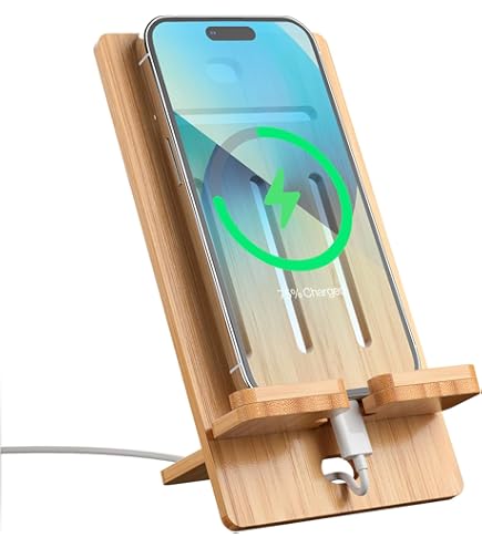 Supporto Per Cellulare E Tablet In Bambù IKEA Bergenes - Design Sostenibile E Compatto - Foto 6