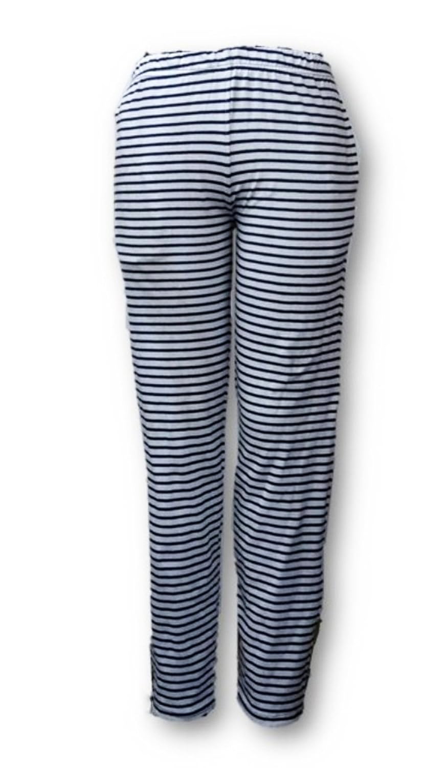 striped multicolor casual lower for girl's and women's