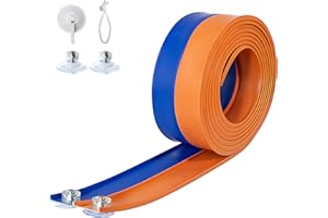 AQFR Flex Tracks 15 Ft for Kids Starter Set, Flexible Race Car Ramp Track with Suction Cups Compatible with Hot Wheels and Diecast 1/64th Cars for Ages 3 & Up(Blue & Orange)