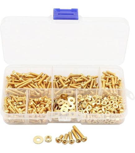 thumbnail image 2 of 20pcs M3x10mm Socket Head Cap Screws – 6063 Aluminum Hex Socket Anodized By SpeedyFPV 2 of 4