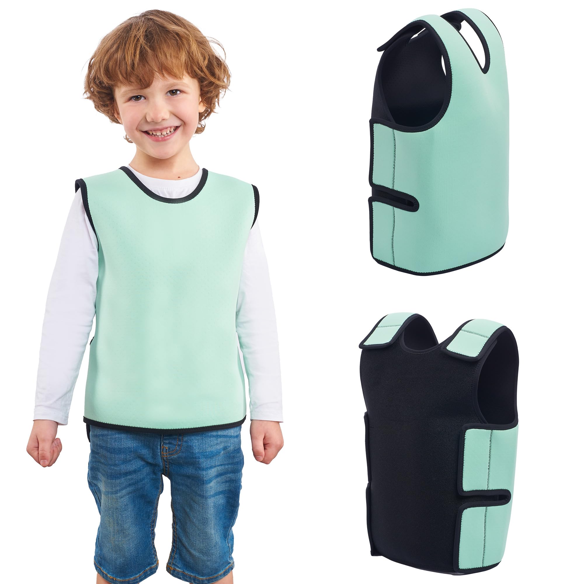 Compression Vest for Kids | Provide Deep Pressure Comfort | ADHD Tools for Kids | Autism Sensory Clothing | Comfortable Design | Compression Shirt Children | Ensure a Secure Feeling — image 1