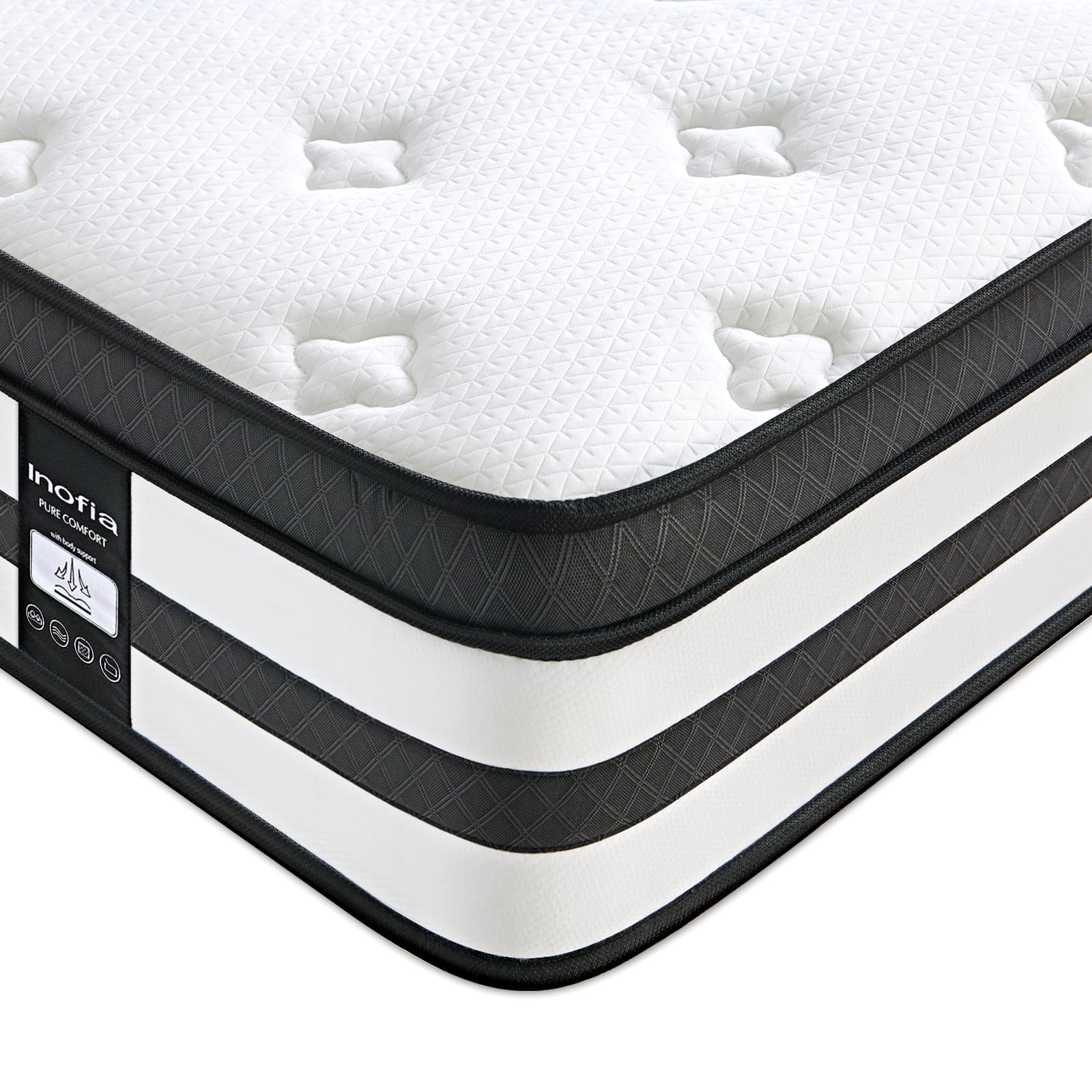 Inofia Super King Hybrid Mattress at low...
