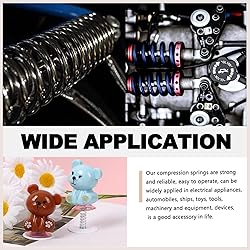 Wokape 100Pcs Compression Springs Assortment Kit, 5