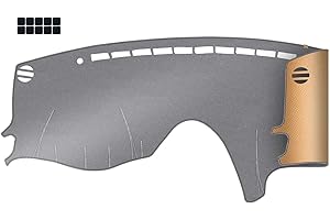 QUYDDC Dash Cover Fit for to-yota Sienna 2004 2005 2006 2007 2008 2009 2010 | Anti-Glare, Sun Protection, Dustproof, UV-Proof | Dashboard Covers Interior Car Accessories - Grey